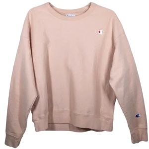 Champion Reverse Weave Boyfriend Crew Sweatshirt‎
